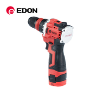 Perceuse à percussion sans fil électrique EDON multifonctionnelle avec moteur sans balais 35N.M pour le bricolage à domicile