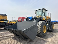 Cargadora de Ruedas L68K-B5 de Marca Líder, Motor Diésel de 178 kW, Capacidad de 22640 kg, Cucharón de 4 m, Alto Momento de Carga