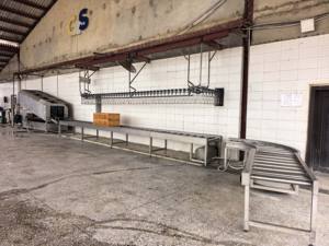 Automatische varkens slachtapparatuur slachthuis transportband slachtproductielijn met motor kerncomponenten - Product Image 6