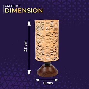 Lampe de chevet en fer gravé à la main de style marocain, écologique, lumière décorative de bureau, décoration intérieure pour l'inauguration d'une maison - Product Image 3