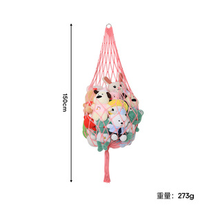 <span class=keywords><strong>Filet</strong></span> pour animaux en peluche ou hamac, décor bohème pour chambre d'enfant, jouet en peluche en macramé, <span class=keywords><strong>filet</strong></span> <span class=keywords><strong>suspendu</strong></span> pour mur et <span class=keywords><strong>plafond</strong></span> - Product Image 5