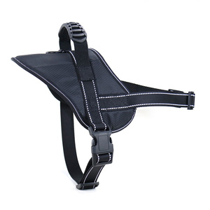 Arnés reflectante de lujo para perros Premium suave con acolchado transpirable para perros grandes Senderismo Correr Diseño de logotipo personalizado - Product Image 3