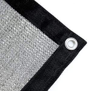 Voile d'ombrage en aluminium <span class=keywords><strong>pour</strong></span> jardin, toile de protection solaire <span class=keywords><strong>pour</strong></span> voiture, 55 à 99 % d'ombrage argenté anti-UV, filet pare-soleil en aluminium - Product Image 3