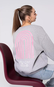 Suéter Personalizado con Bordado 'Sunday Club', Estilo Vintage, con Estampado y Cuello Redondo, Fabricación OEM/ODM al por Mayor por China Clothing Hoodie - Product Image 6
