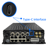 Système de sécurité automobile professionnel 8 canaux ADAS DSM NVR mobile 1080P avec garantie de 12 mois, tension universelle 9-36V, GPS/WiFi/4G
