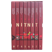Vente en gros d'un ensemble de 8 livres reliés en couverture rigide, l'histoire de Tintin, livre pour enfants