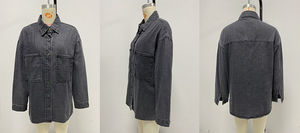 เสื้อเชิ้ตเดนิมทรงบอยเฟรนด์ แขนยาว ติดกระดุม สไตล์วินเทจ ลำลอง สำหรับผู้หญิง คอลเลคชั่นฤดูใบไม้ผลิ/ฤดูใบไม้ร่วง 2026 จาก Channel Trendy - Product Image 5