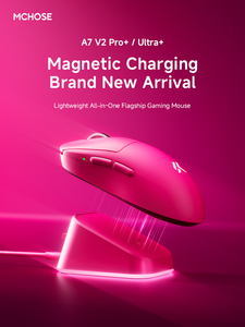MCHOSE A7V2pro+ High-end Lightweight <b>Wireless</b> <b>Mouse</b> Gaming E-sports Office Three-mode Connection 3950 Lightweight <b>Mouse</b> - Product Image 3