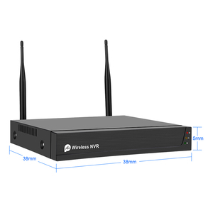 4k Hệ thống camera an ninh 4pcs H.265 4K PoE có dây với người xe phát hiện 4MP/4K 8CH NVR với 4TB HDD cho 24-7 ghi âm - Product Image 3