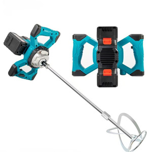 Industrial Handheld Electric Lithium Battery 6-Speed Brushed Motor 20V Blue Mental+Plastic <b>Cement</b> <b>Mixer</b> ODM Brand NT- Model - Product Image 6