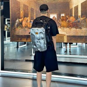 Sac pour casque de moto étanche personnalisé Sac à dos pour moto de voyage et sports de courte distance pour hommes Sac à dos en PVC pour équipement de fitness - Product Image 6