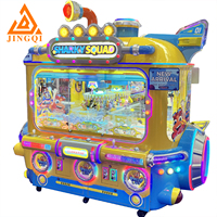 Machine de jeu à prix pour 6 joueurs, machine à griffes à monnayeur et machine à attraper les prix, jeu d'arcade sur le thème des sous-marins