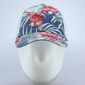 Custom Floral Hawaiian Cotton Twill Adjustable Snapback Baseball Caps Beach Trucker <b>Hats</b> for <b>Women</b> for <b>Summer</b> Vietnam <b>Hat</b> - Product Image 1