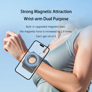 Support universel d'aspiration magnétique puissant Support de téléphone portable réglable à 360 ° <span class=keywords><strong>Bras</strong></span> de dragonne dédié - Product Image 4