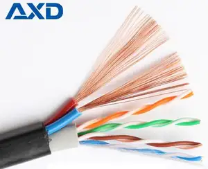 AXD Lan CABLE Câble réseau CAT5e / CAT 6 + Câble d'alimentation
