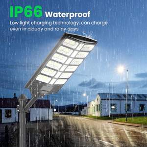 Lámpara Solar LED de Alta Luminosidad para Exteriores, Integrada, Impermeable, para Estadios, Calles y Patios, con Encendido Automático - Product Image 2