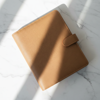 Ensemble de carnets de notes en cuir PU de haute qualité, format A5, pour usage quotidien, pour les affaires et les étudiants, agenda, carnet à feuilles mobiles