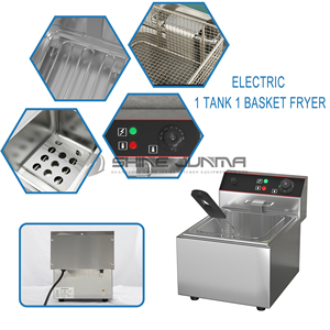 Bán Buôn 2500W 6 Lít Điện Sâu Khoai Tây Chiên Chiên Thương Mại Chó Ngô Cá Nồi Chiên Máy Cho Doanh Nghiệp - Product Image 5