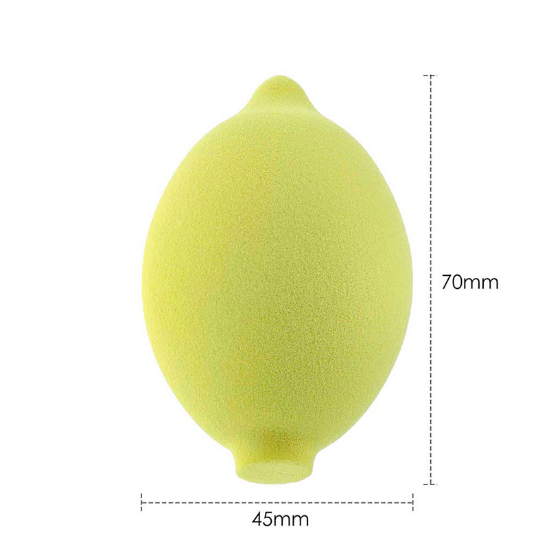 ฟองน้ำแต่งหน้า สีเขียวมะนาว