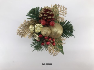 圣诞装饰艺术供应商闪粉星装饰选择定制派对花卉锥的圣诞装饰品供应商 - Product Image 6