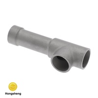Tee égal sur mesure en acier inoxydable moulé par procédé de cire perdue