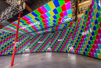 Pantalla LED de Fondo para Estudio de Producción Virtual, para Filmación en Interiores a Todo Color, VFX, VR, VP, XR