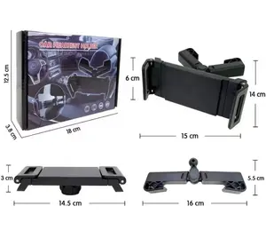 Headrest Adjustable 360 Degree Rotation Car Seat Back Car Seat Headrest Mount Tablet Phone Headrest Holder For IPad