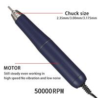 Micromoteur sans balais 150W 50000 tr/min pour la fabrication de bijoux, machine de gravure sur pierre, outil de sculpture sur bois portatif
