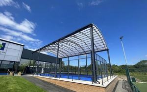 JSMC Indoor Outdoor <strong>Padel</strong> Tennis <strong>Court</strong> With Roof Canopies From China Factory - Product Image 2