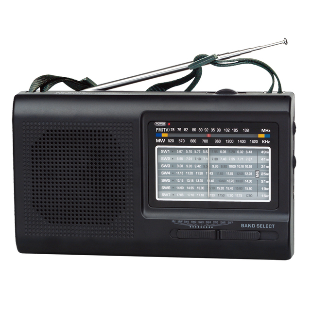Popular Outside Use Strong Received signal Am/fm/sw 9 Band Big Speaker Portable Radio