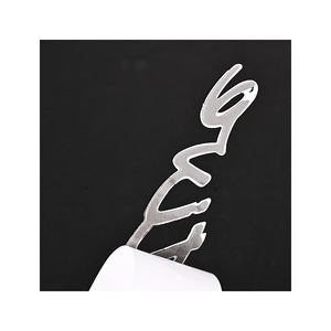 Emblème de voiture Xinrui ABS Chrome 3D, logo exécutif lettre H pour la décoration de véhicule - Product Image 3
