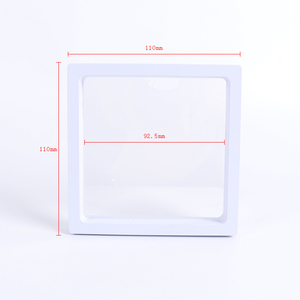 Boîte de présentation flottante en film transparent, boîte cadeau suspendue en plastique, boîte de rangement transparente pour bijoux, colliers, bagues, objets de collection - Product Image 5