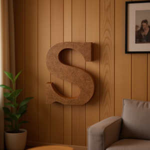Ilan Lettera Decorativa in Legno S 15Cm per Decorazione Murale - Product Image 3