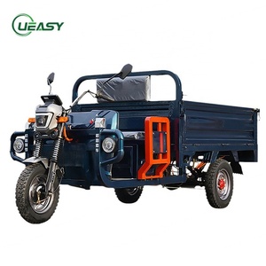 Tricycle électrique de fret 1200W avec trois feux, 60V 58A, type carrosserie ouverte, tension 60V - Product Image 4