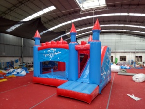 Venta wholesale factory shipping to air jumping inflatable de <span class=keywords><strong>Chateau</strong></span>'s slideshow with cheap price - Product Image 6