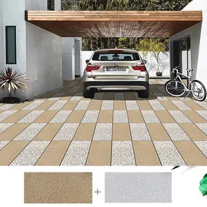 Azulejos de porcelana antiderrapantes de quartzo, 18mm para passeio, telhas granito para garagem e piso