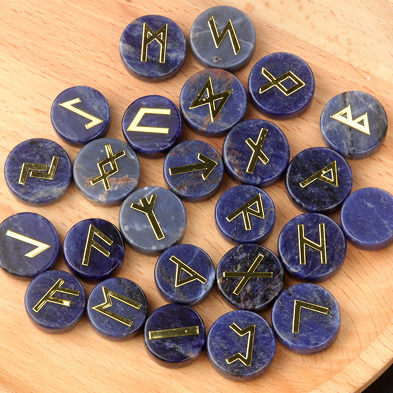 25 piezas de lapislázuli azul