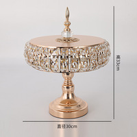 Miroir européen réservoir de stockage maison table basse bureau luxe rétro boîte de rangement salon luxe ornements décoratifs