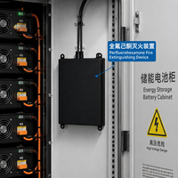 Unité d'extinction d'incendie certifiée non pressurisée en acier inoxydable FK-5-1-12 pour système de stockage d'énergie par batterie (BESS)