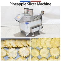 Industriële ananas schil- en snijmachine set voor fruitverwerking, 500 kg/uur