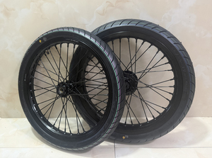 Surron Light Bee X Talaria MX3 <span class=keywords><strong>MX4</strong></span> X3 1.6x17/2.15x17,70/90-17 90/80-17 LBX Silber Chrom On-Road Supermoto Felgen Radsatz - Product Image 2