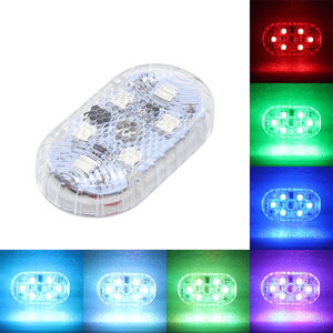 Lampe de lecture pour <span class=keywords><strong>voiture</strong></span> Nebrixglova, lampe de plafond d'ambiance, base magnétique, rechargeable par USB, commande tactile, 6V, garantie 1 an, intérieur - Product Image 4