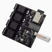 Modul Relay IoT ESP32 T Relay 5V 4 Kanal Relay 4MB Flash WiFi Mendukung Otomatisasi Saklar Jarak Jauh Rumah Pintar DIY Terintegrasi