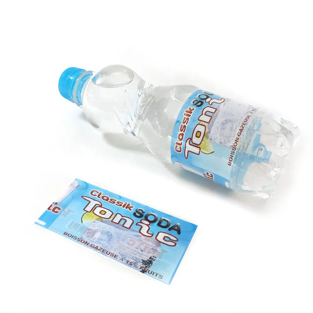 Yüksek kaliteli ambalaj Shrink Wrap kol bant etiketi Soda su için