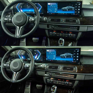 Radio de coche Android de 15.8 pulgadas con doble pantalla, panel digital, Snapdragon 685, CarPlay, GPS para BMW Serie 5 F10 F11 F18 2011-2017 - Product Image 5