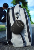 Mini haut-parleur Bluetooth portable bleu 6W, étanche IPX7, stéréo TWS HiFi Bass, 1200mAh, rechargeable par USB, 10H, haut-parleur de voyage en plein air