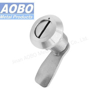 AOBO Investment Casting SS316 matériel d'armoire industrielle 2x4 fente serrure à loquet à Compression avec sping et joint