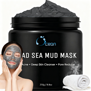 Mascarilla Facial de Barro del Mar Muerto PARA EL Cuidado DE LA Piel, Máscara de Arcilla con Control de Aceite, Limpieza Profunda, Novedad - Product Image 1