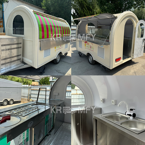 Chine Meilleure vente de camion de nourriture pour fumer et barbecue avec cuisine complète entièrement équipée à vendre remorques de cuisine mobile Hotdog BBQ - Product Image 5