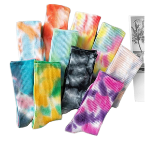 Chaussettes en coton 100% tricotées <span class=keywords><strong>de</strong></span> haute qualité, personnalisées pour hommes et enfants, automne, anti-bactériennes, respirantes, imprimées jacquard, amusantes - Product Image 1